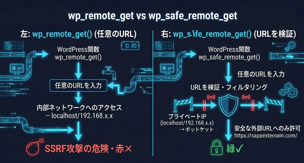 wp_remote_get vs wp_safe_remote_get