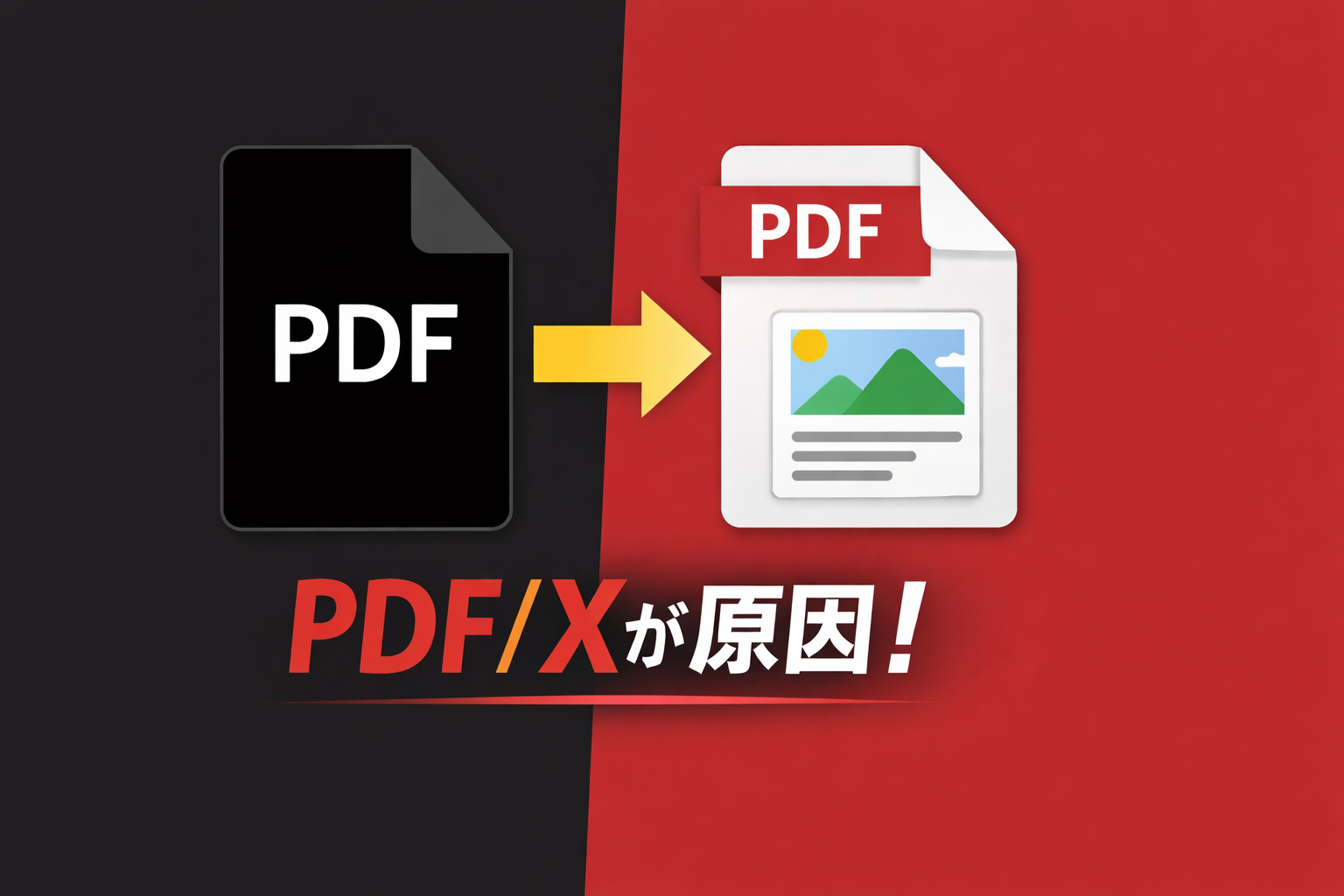 PDFサムネイルが真っ黒になる全原因と解決策|Illustrator設定からプラグイン自動修正まで