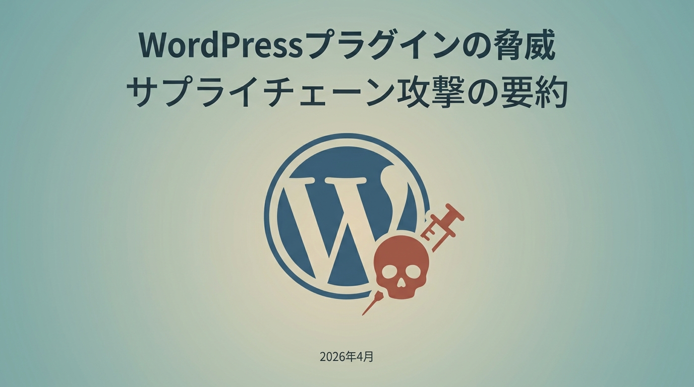WordPressプラグイン31本にバックドア発覚——「転売」が生んだサプライチェーン攻撃の全貌と対策