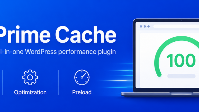 Prime Cache Banner