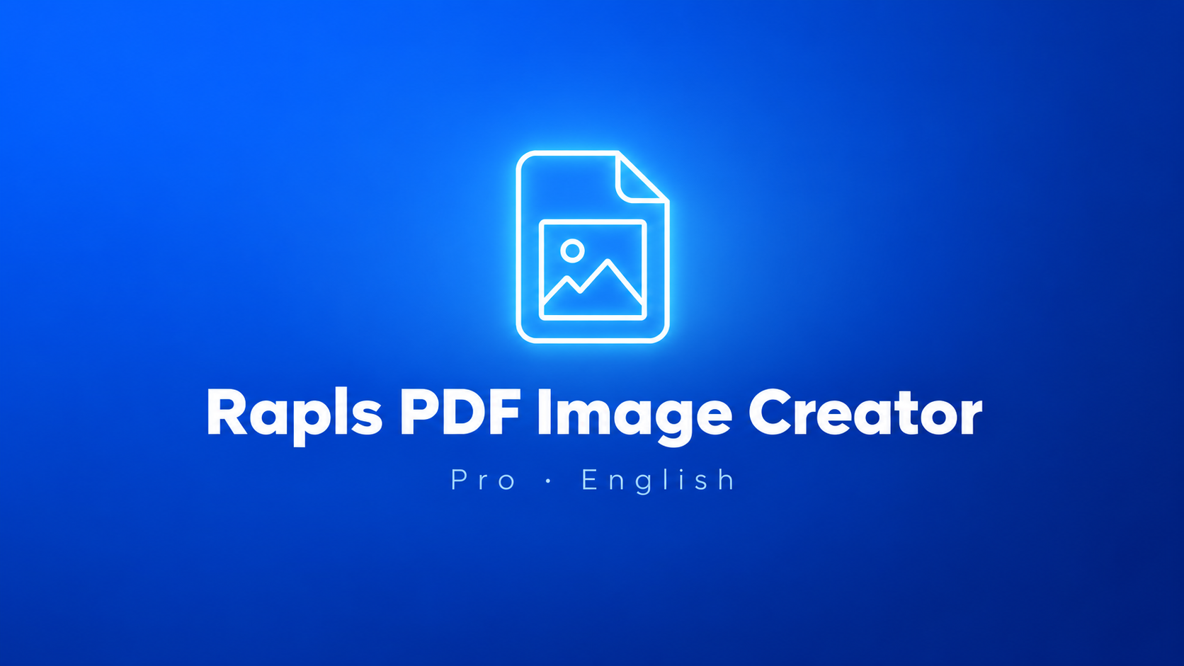 Rapls PDF Image Creator Pro (EN)
